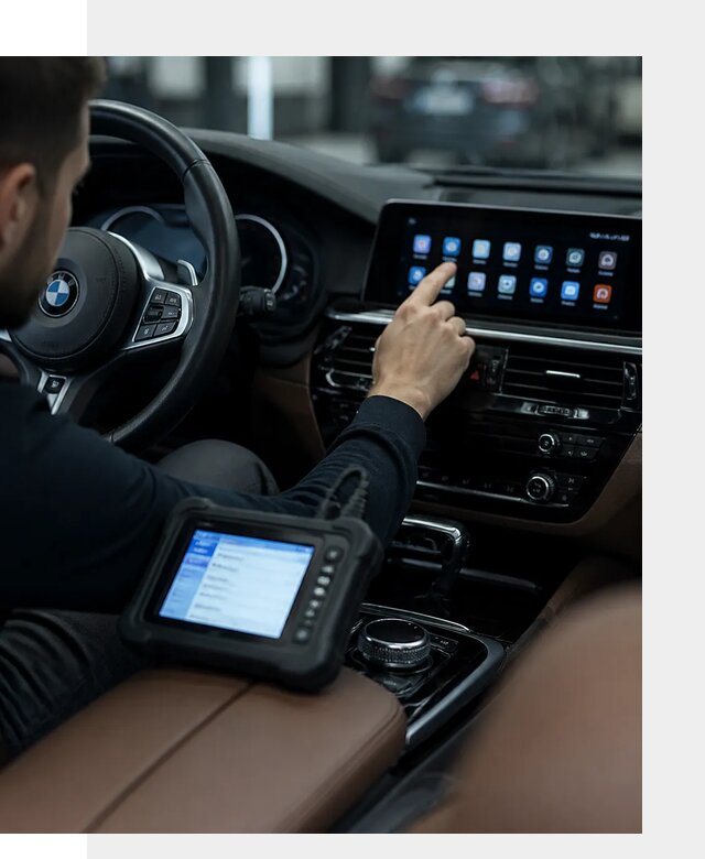 Установка приложений и мультимедиа сервисов BMW в Обнинске