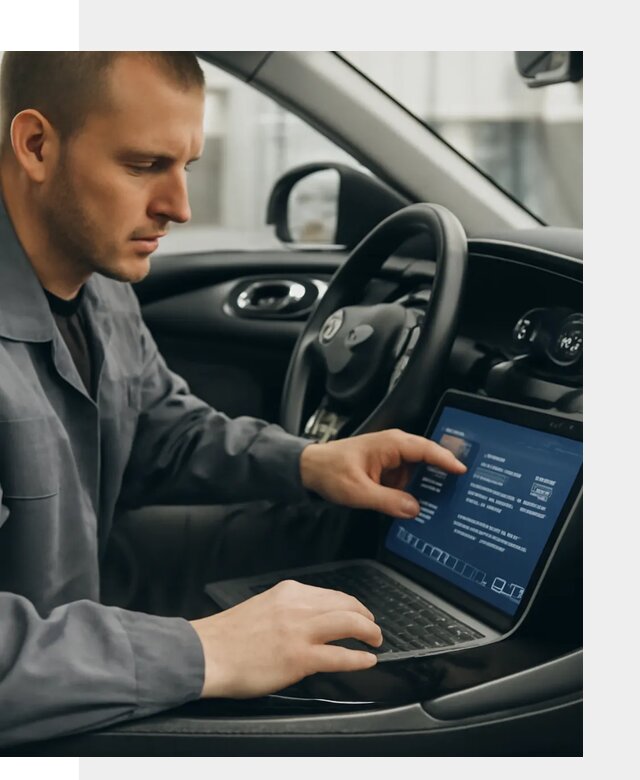 Русификация приборной панели автомобиля Lynk Co в Обнинске